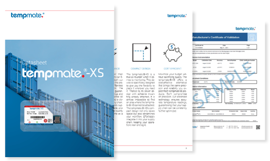 Documents to download for tempmate.-XS